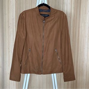 Zara faux suede light jacket